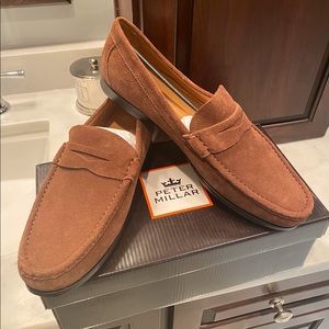 Peter Millar Suede Penny Loafer | Poshmark
